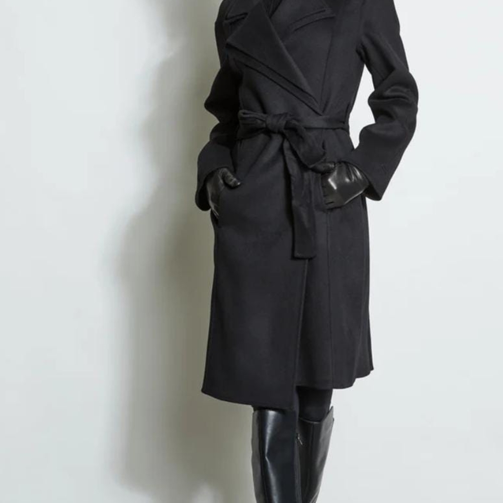 Elegant Black Women's Coat